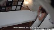 หนังเอ็ก Young Brunette with Glasses Seduced on Massage Table ร้อน