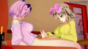 หนังโป๊ Ryona and Yumi and Haruka and Hibari intense futanari sex period Senran Kagura Hentai Mp4 ฟรี